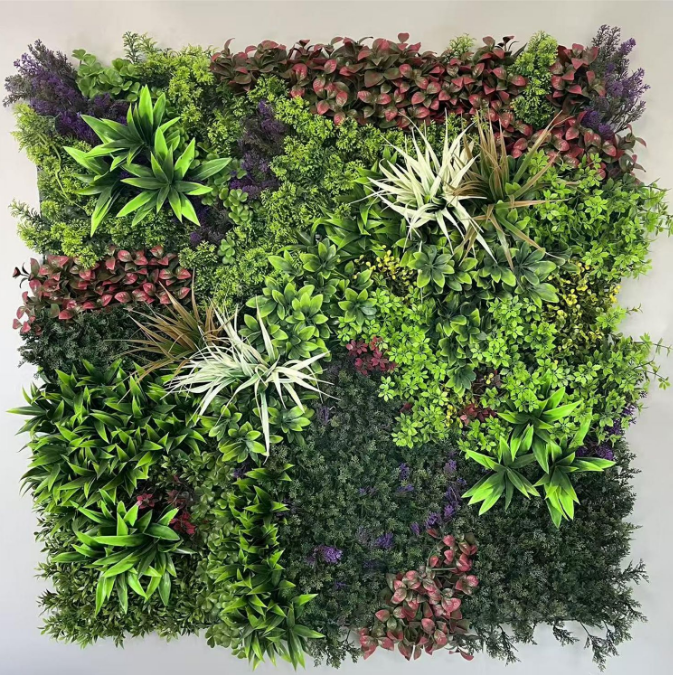 Faux Greenery Wall Panel, Realistic Artificial Plant Wall Backdrop for Event & Commercial Wall Decoration