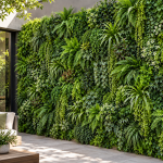 Artificial plant wall
