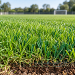 Mixed genuine and fake grassland