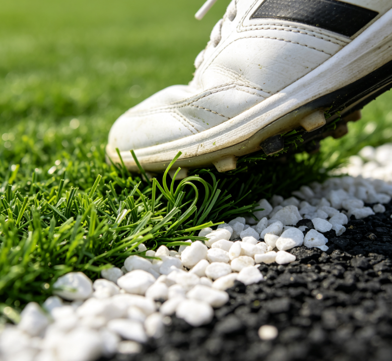 Infilled Sports Artificial Turf, Diamond Monofilament Grass for Football Soccer Field & School Playground