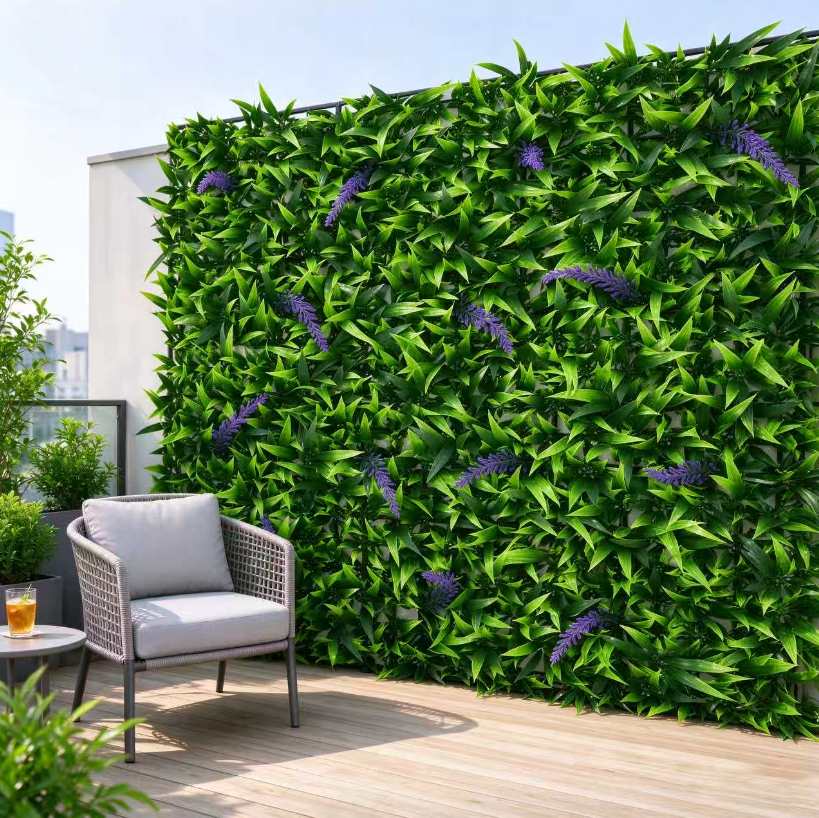Artificial Plant Wall Vertical Greenery Panel for Indoor and Outdoor Decoration