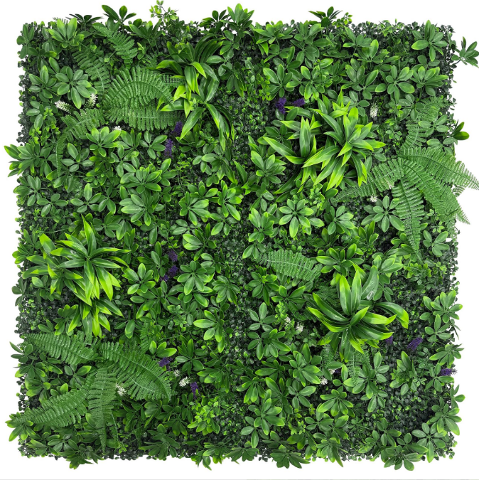 Artificial Plant Wall Decorative Foliage Panel for Indoor & Outdoor Green Wall Projects