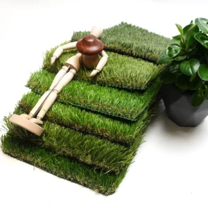 1.57” 75oz Artificial Lawn Roll Environmental Synthetic Grass Landscape Grasses