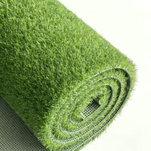100% Non-Toxic PFAS-Free Full Surface Drainage Virgin Grade Artificial Lawn Grass for Outdoor Spaces