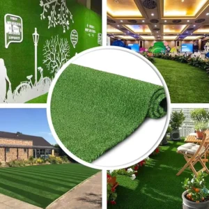 10mm Thick Synthetic Turf Green Carpet Artificial Grass for Landscape Pet Potty Garden