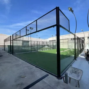 12mm Customized Material Panoramic Artificial Grass for Paddle Tennis Padel Courts High quality Court Equipment Outdoor Sports