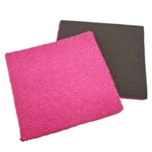 12mm Pink Synthetic Grass Sport Turf for Paddle Tennis, Soccer, and Tennis Courts, PP Material