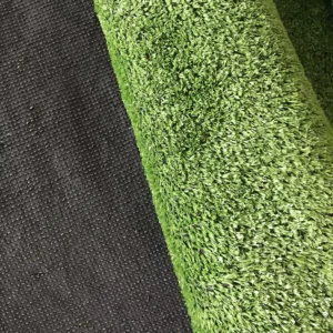 15MM Artificial Grass Turf Deep Green PP+PE Material UV Resistant Anti-Aging 4-Tone Realistic Garden Landscaping