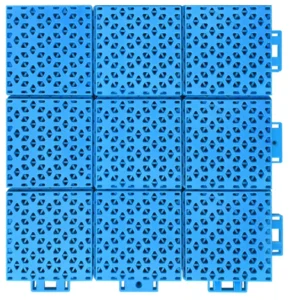 1ft X 1ft Multi-Purpose Interlocking PP Plastic Sports Floor Tile ASF-P1