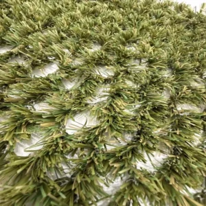 20 mm Recyclable Mixed-Planting Artificial Turf with Fast Drainage and PET Woven Backing for Football Pitches