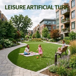20mm-40mm Polypropylene Artificial Grass Roll Outdoor Landscape Turf