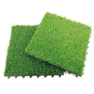20mm Composite Lawn Mat, Eco-Friendly, UV-Resistant, Waterproof, Interlocking Artificial Grass for Outdoor Gardens and Playgrounds