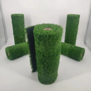 20mm High-Density PE Plastic Artificial Landscaping Grass with SBR Backing, Waterproof and Fireproof