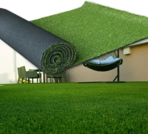 3 Color Blended PE Artificial Grass Roll High Density Waterproof for Garden Landscape Sports Field Outdoor