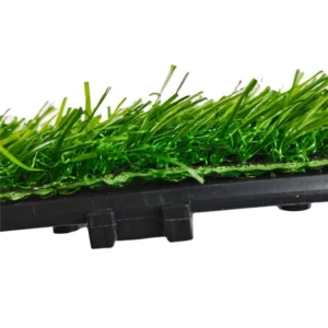 30cm x 30cm Interlocking Artificial Grass Tiles Self-draining Synthetic Turf Mat