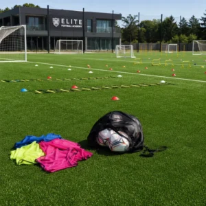 30mm 35mm Non Infill Football Grass School Field Artificial Turf Low Maintenance Synthetic Soccer Grass for Training