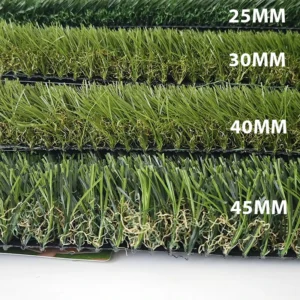 30mm 40mm 50mm High-Density Realistic Green Artificial Grass Turf for Garden