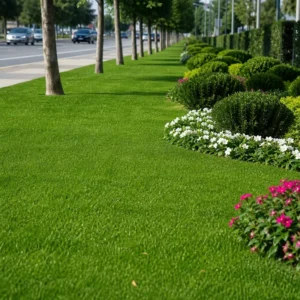 30mm-40mm Wear-Resistant UV-Resistant Artificial Grass Outdoor Landscape Turf