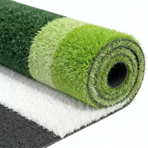 30mm Multi-tone Artificial Grass UV-Protected Synthetic Turf for Backyard Landscaping