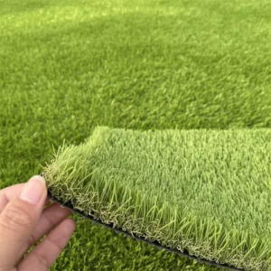 30mm PE High-Density Fireproof Artificial Turf Grass for Living Rooms, Gyms, and Football Mats