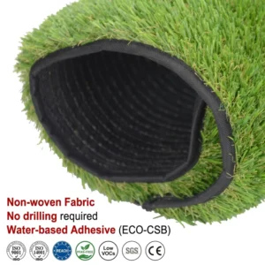 30mm Pet Artificial Grass Mat with Drainage Backing for Dog Potty Training and Indoor Use