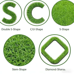 30mm Soccer Turf, Anti-Wear Artificial Grass for Football Pitches, Sports Flooring, All-Weather