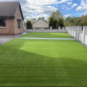 35mm Soft Waterproof UV-Resistant Artificial Green Grass Turf for Indoor and Outdoor Landscape Gardens
