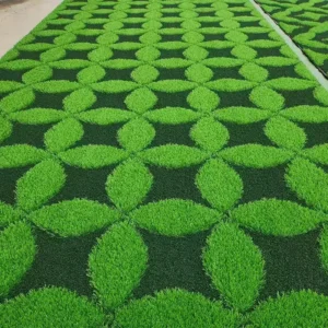 3D Artificial Turf Grass Customized Outdoor Realistic Faux Grass for Home Party Wedding Decorations