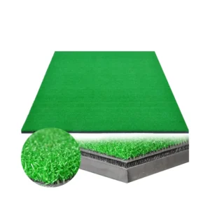 3D High Density Golf Hitting Mat with Nylon Grass and Rubber for Driving Range and Garden Golf Training