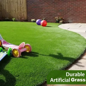 40mm Artificial Grass 4-Color Dense Synthetic Turf for Resort Landscaping Lawn