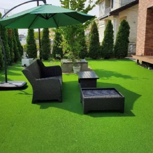 40mm Artificial Turf Soft Synthetic Lawn for Indoor and Outdoor Home Decor, Pet Training and Tennis, 10mm Pile Height