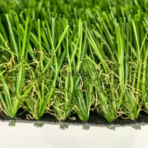 40mm Autumn Green Plastic Soft Artificial Grass for Indoor Garage Deck Garden Courtyard Decoration Landscaping Home Backyard