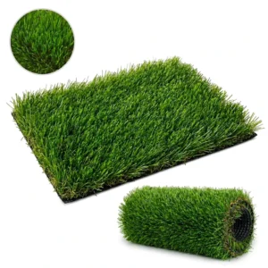 40mm Landscaping Artificial Green Grass Carpet UV Resistant Pet Friendly Synthetic Grass for Garden Park Wedding Balcony