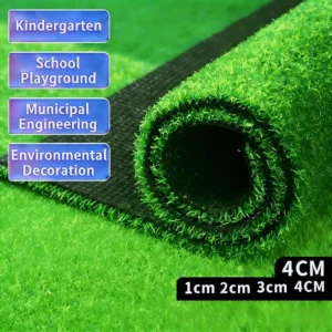 4cm Waterproof Artificial Turf for Gardens Playgrounds Kindergartens and Outdoor Areas