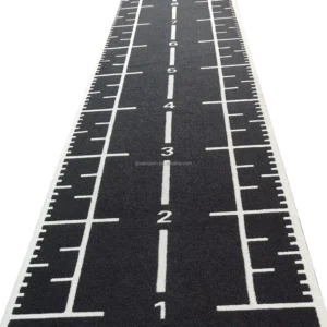 4m x 16.1m Red Artificial Gym Turf for Hyrox Sled Training