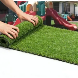 Mixed Pile Height UV Certified PE Artificial Grass Carpet with 25/35/40mm Options