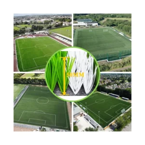 50mm High-Density Artificial Football Grass, Synthetic Soccer Turf