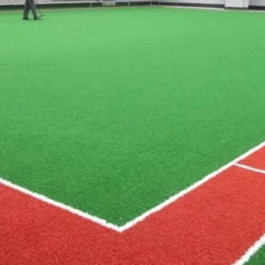 50mm Nail-Free Waterproof Fireproof High-Density Artificial Grass Turf for Sports Fields and Outdoor Pet Mats
