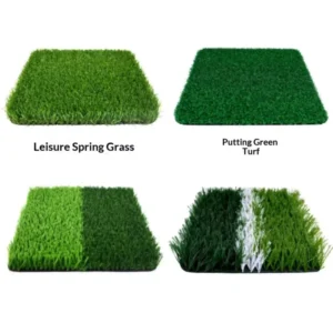 50mm Pile Height UV-Stable Artificial Grass Carpet for Football Fields, Sports Courts, and Outdoor Projects