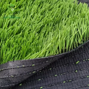 50mm Soccer Artificial Turf 11000 Dtex C-Shape for School Playground