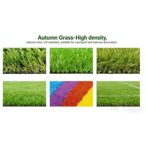 52mm Heavy Duty Synthetic Turf for Landscape Architecture and Public Parks