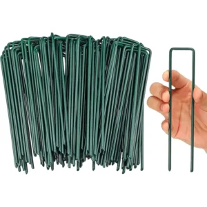 6 Inch Galvanized U-Type Landscape Staples for Artificial Grass Rust Proof