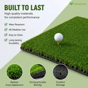 81UF 15mm Golf Putting Turf for Golf Academies and Indoor Training