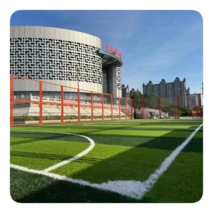 9000D Synthetic Turf Grass Polyester Filling 30mm Indoor Soft Futsal Turf for Soccer Football Community Club Academy