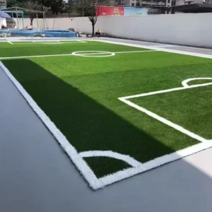 A4 Realistic Artificial Lawn High Wear Resistant Eco-Friendly UV Resistant Synthetic Turf for Residential Use