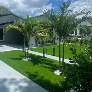 America 3/8″ Wear-resistance PE Synthetic Artificial Recreational Indoor Outdoor Grass Turf for Landscaping