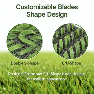 Anti-Aging Weatherproof Synthetic Turf Roll for Putting Green Golf Training, Realistic Short Pile, Indoor Use