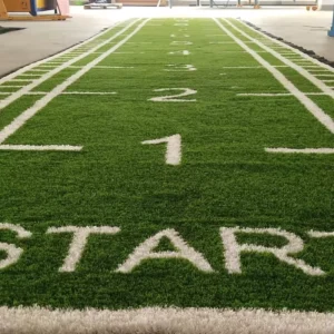 Anti-Slip Gym Grass for Indoor and Outdoor Fitness Centers Customizable Pile Height Durable Sports Turf