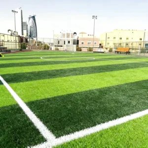 Anti-UV Fireproof High-Density Realistic Artificial Grass for Yard Landscaping