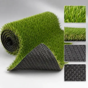 Anti UV High Density 50mm Soft Eco Friendly Hypertonic Water Artificial Grass Balcony Terrace Decoration Weather Resistant Grass